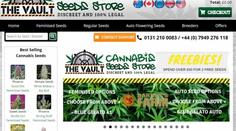 The Vault Cannabis Seed Bank: A Great Choice For Seeds!